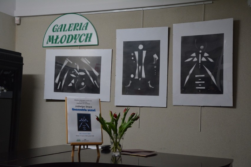 Chojnów: Finisaż wystawy Jadwigi Stopy w Miejskiej Bibliotece Publicznej, zdjęcia