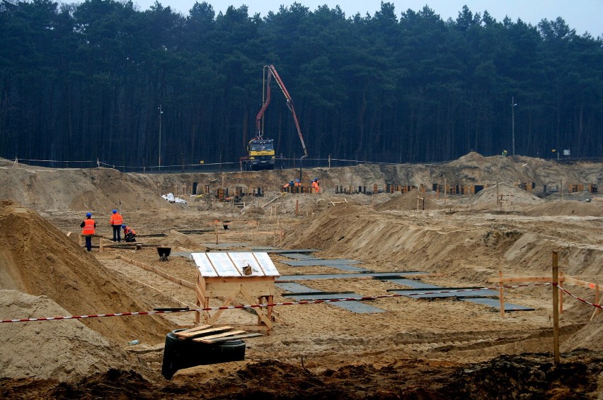 Było tutaj targowisko, a jest basen... Jak powstawało CRS? Zobaczcie! [zdjęcia]