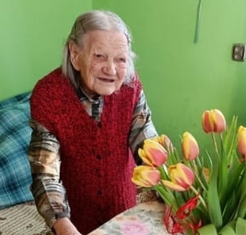 Pani Józefa Hurkała w swoje 105. urodziny