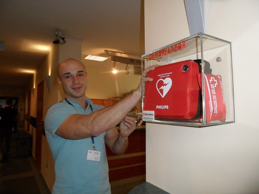 Defibrylator w Urzędzie Miasta Mysłowice