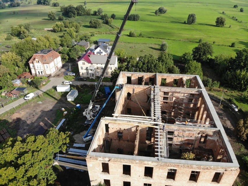 Trwa remont zamku Joannitów w Słońsku. Ruiny budowli zostały...