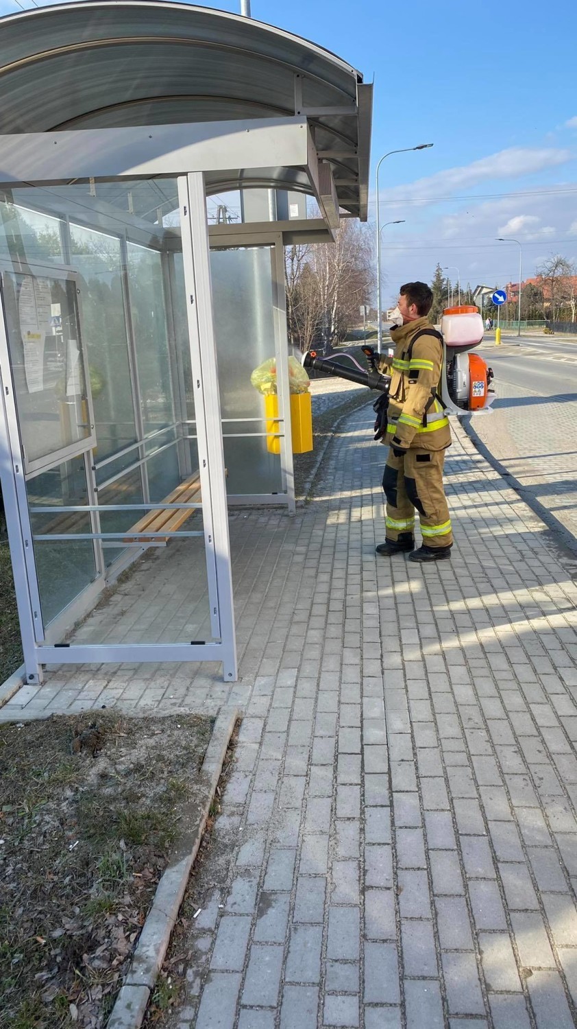 Dezynfekcja będzie prowadzona w regionie przez cały weekend