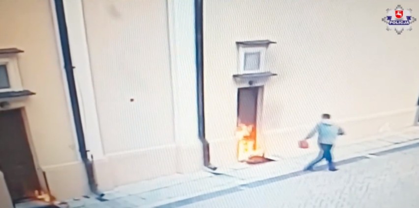 Podpalił drzwi kościoła w Opolu Lubelskim. Odpowie za zniszczenie zabytku?