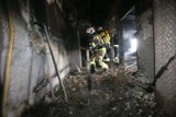 Pożar w Bytomiu na ul. Witczaka. Ewakuowano pięć osób z kamienicy ZDJĘCIA. Wjazd do miasta był zablokowany