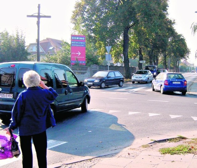 Skrzyżowanie ulicy Grabowskiej i Witosa jest bardzo niebezpieczne