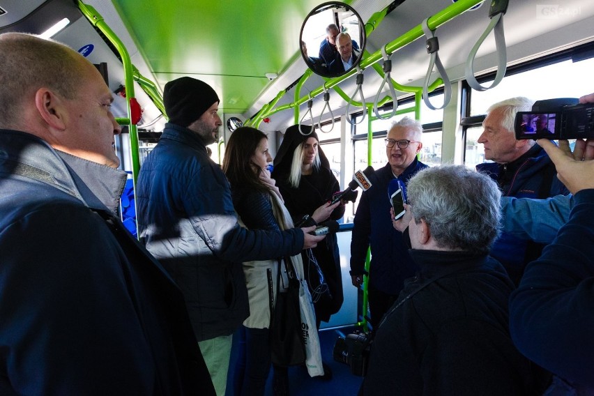 Pierwszy hybrydowy autobus w Szczecinie. Wkrótce kolejne [ZDJĘCIA]