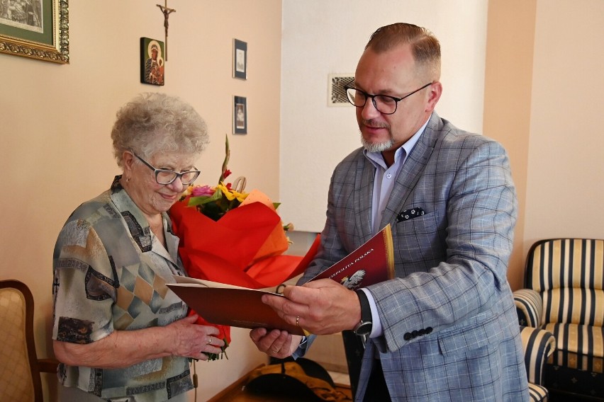 Irena Bania 21 lipca skończyła 101 lat życia. Seniorka, jak...