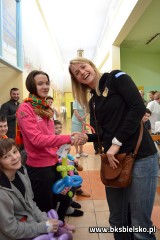 Siatkarki BKS Aluprof odwiedziły bielski Szpital Pediatryczny