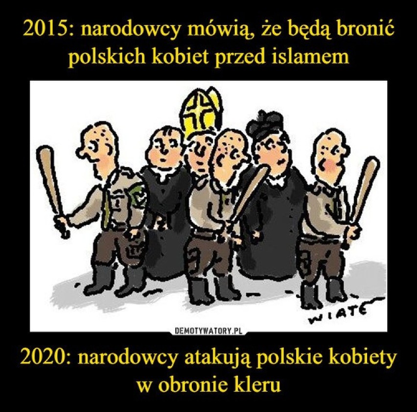 Strajk kobiet przyniósł soczyste hasła i memy. Zobacz je na...