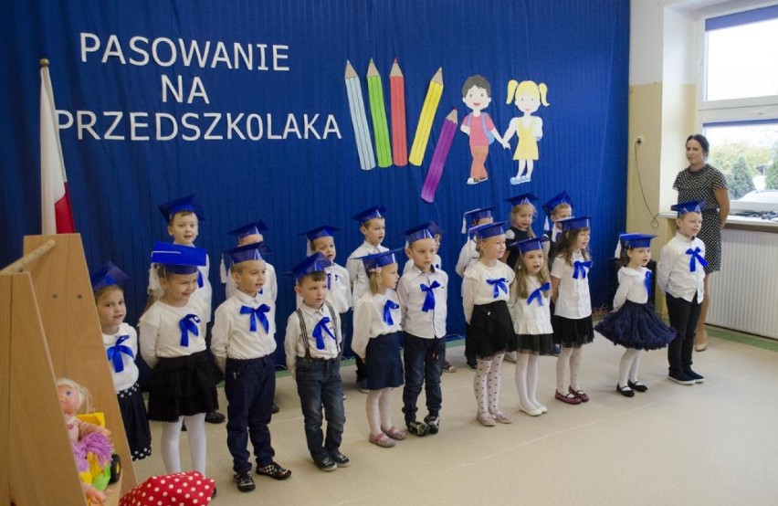 Pasowanie na przedszkolaka w Szkole Podstawowej w Szynkielowie[ZDJĘCIA]