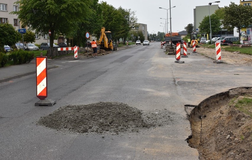 Remont ulicy Belzackiej w Piotrkowie