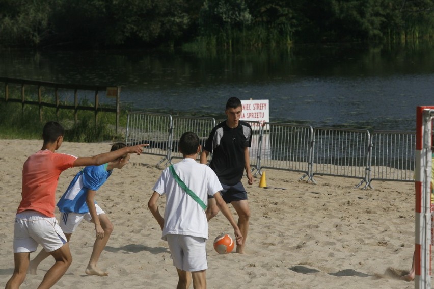 Turniej Plażowej Piłki Nożnej w Legnicy (ZDJĘCIA)