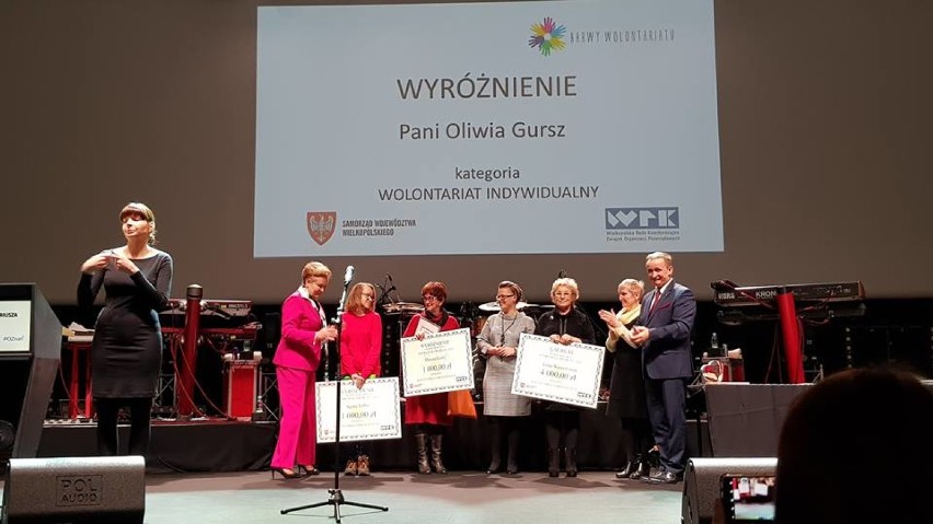 Barwy Wolontariatu: MOS w Chodzieży i Oliwia Gursz docenieni w konkursie dla wolontariuszy