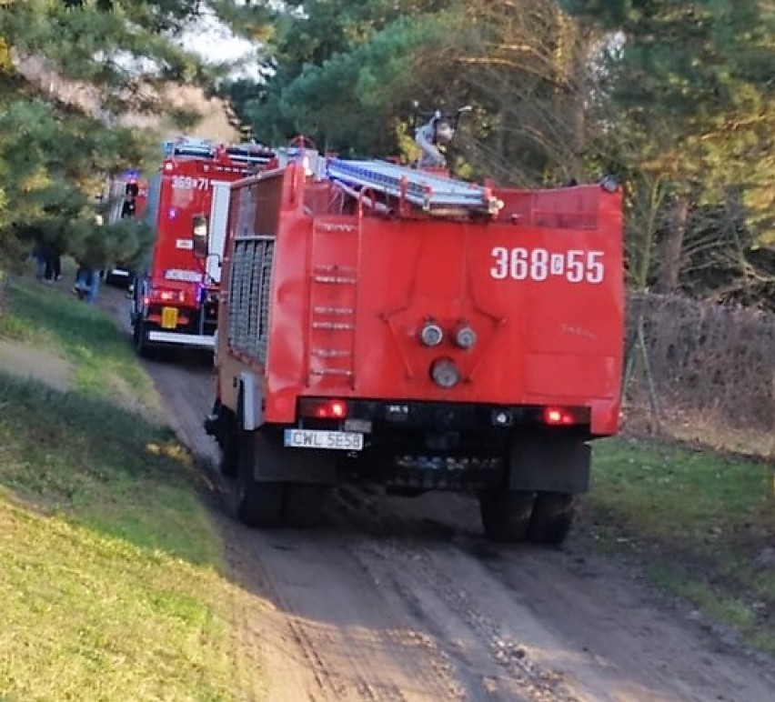 Pożar domu w powiecie włocławskim. W akcji kilka zastępów straży pożarnej [zdjęcia]