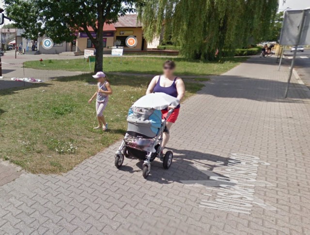 Kamery Google Street View na osiedlu Dolnośląskim  w Bełchatowie