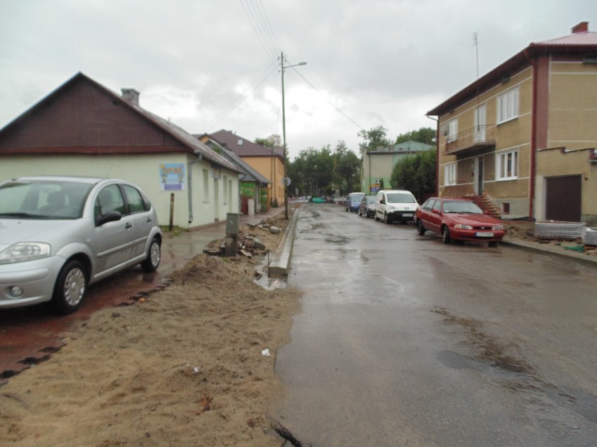 Opole Lubelskie przypomina wielki plac budowy