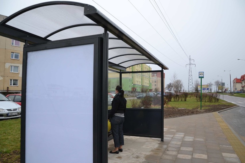 Powstała zatoczka autobusowa przy ul. Kotarbińskiego i przejście dla pieszych przy ul. Konopnickiej