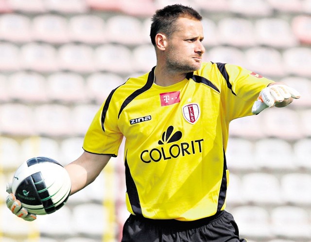 Bogusław Wyparło w nowym sezonie ma znów być podstawowym bramkarzem ŁKS