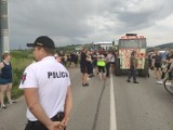 Chochołów. Protest na granicy słowacko-polskiej. Słowacy są przeciwni decyzjom swojego rządu