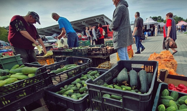 Na stoiskach podczas ostatniego dnia targowego – jak relacjonuje Urząd Miejski w Złoczewie - królowały owoce i warzywa