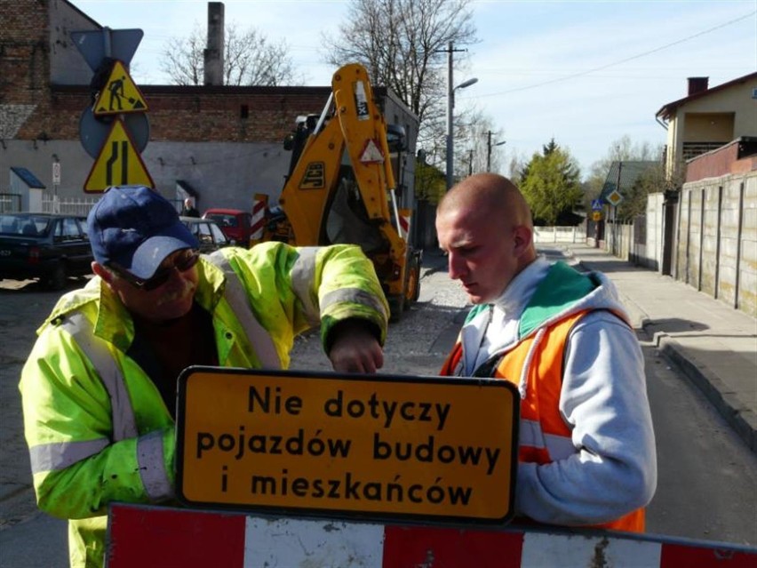 Ruszył remont Widawskiej w Szadku