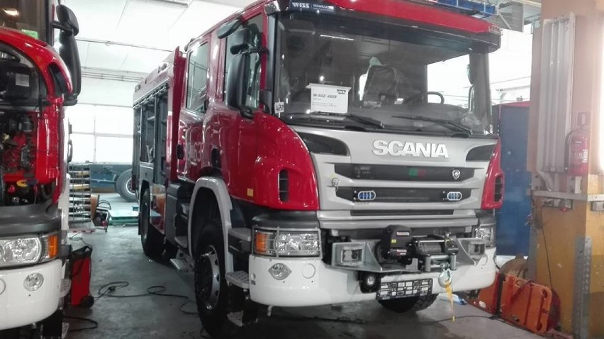 Nowa scania dla OSP Jastarnia