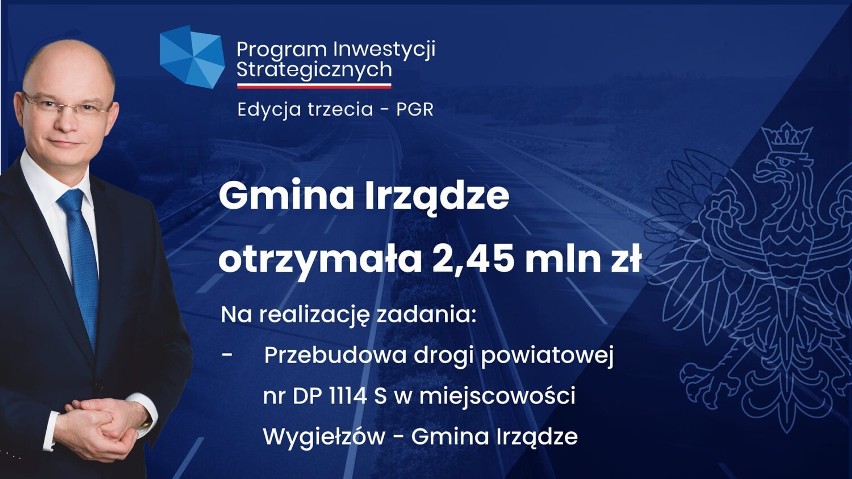 Kolejne środki trafią do gmin powiatu zawierciańskiego.