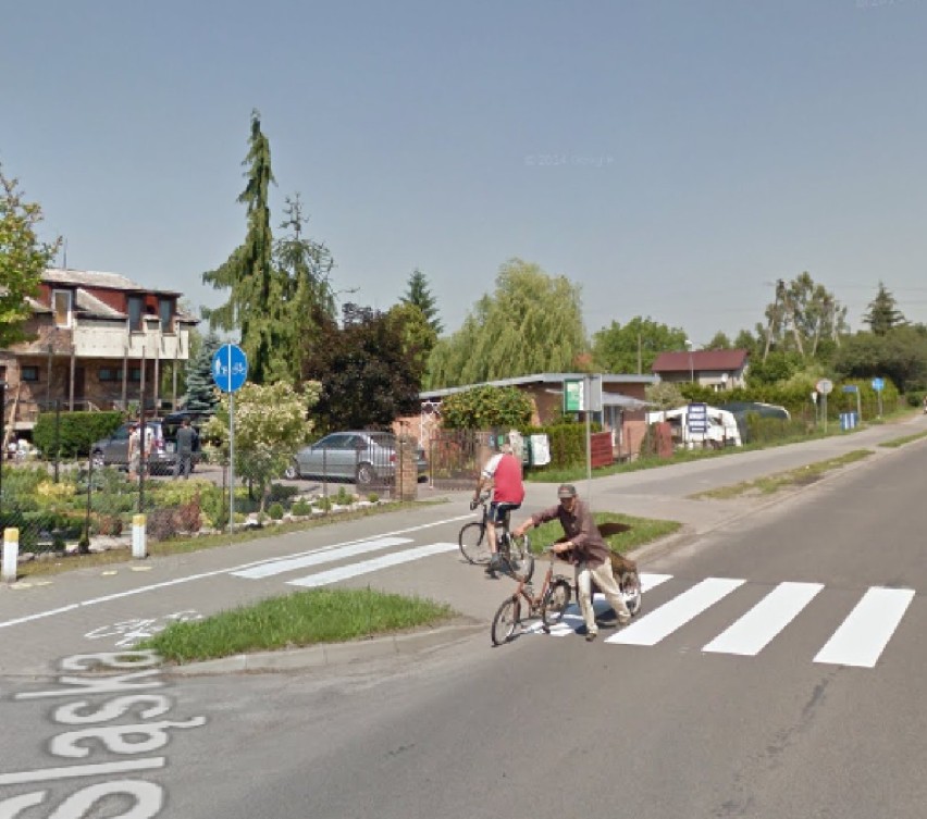 Google street view w Zamościu: Karolówka