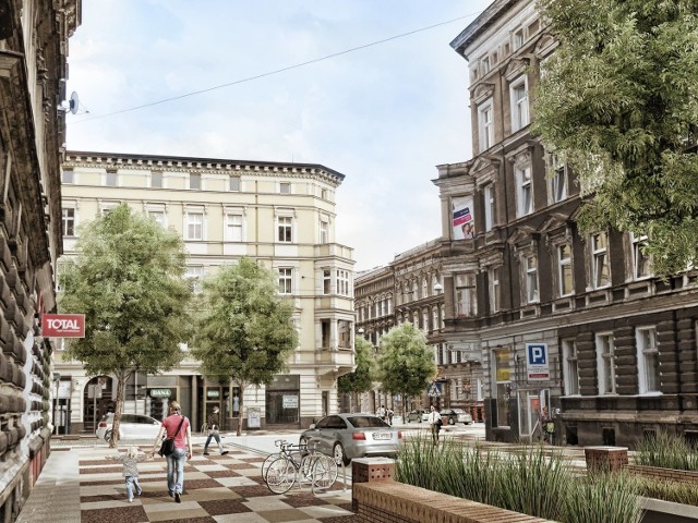 Więcej miejsca na chodnikach, zieleń i wprowadzenie ruchu jednokierunkowego - proponują radni Osiedla Szczecin Zachód