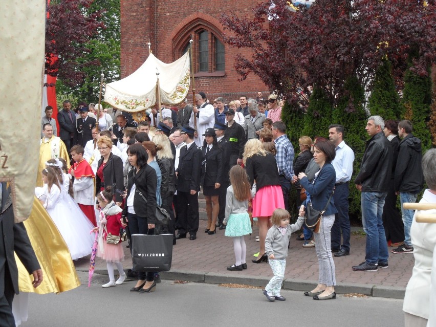 Procesja Bożego Ciała w Myszkowie ZDJĘCIA