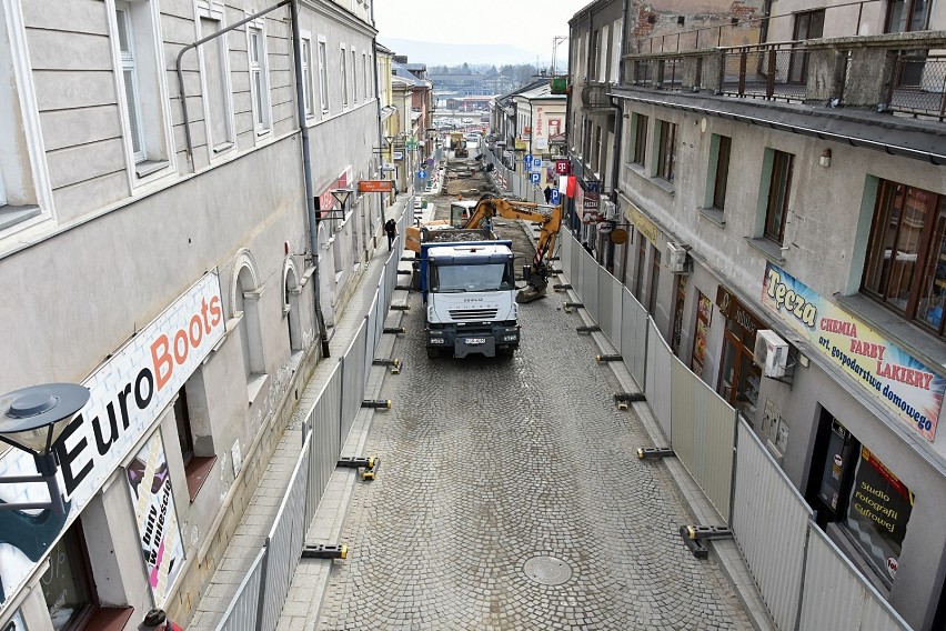 Trwa remont ulicy Mickiewicza a w kolejce czeka Stróżowska