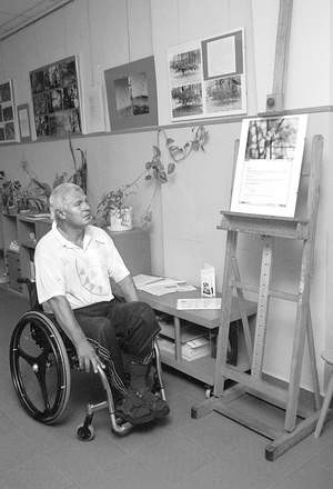Galeria promuje przede wszystkim prace osób niepełnosprawnych.

   WOJCIECH BARAN