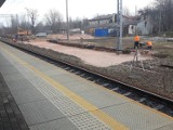 Na stacji kolejowej w Radomiu trwa montaż nowych rozjazdów. Powstanie serwisownia dla pociągów
