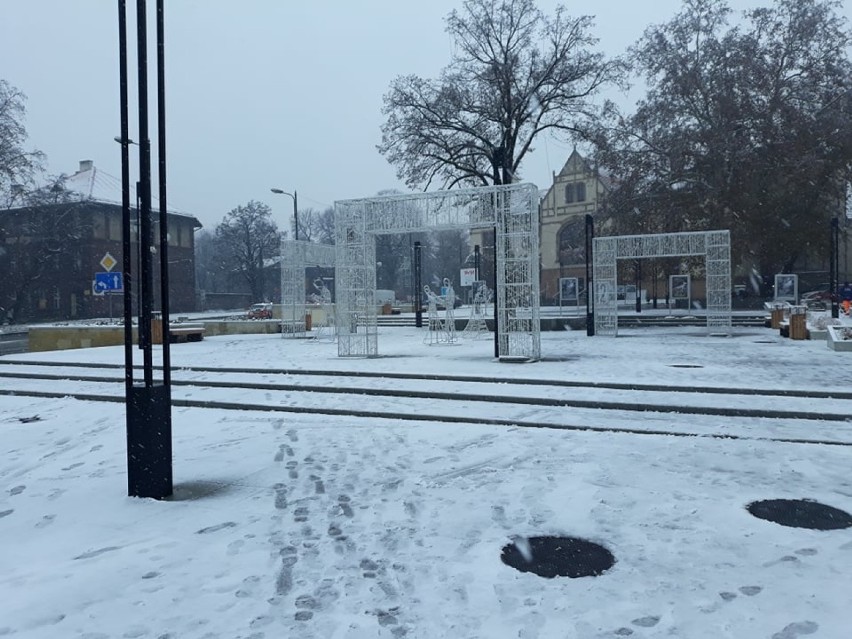 Zabrze zimą jest piękne, ale śnieg szybko stopnieje [ZDJĘCIA]