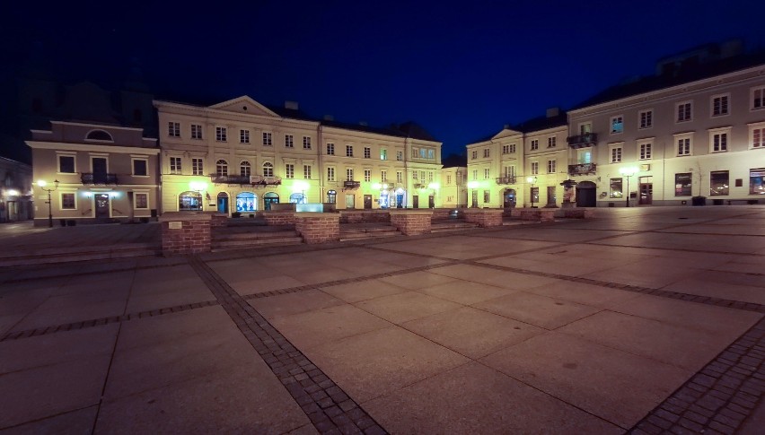 Koronawirus, Piotrków: Opustoszały Rynek Trybunalski i ulice...