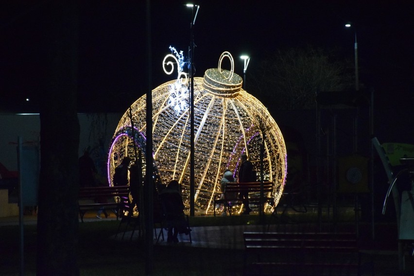 Świąteczne iluminacje w Starogardzie Gdańskim [ZDJĘCIA] 