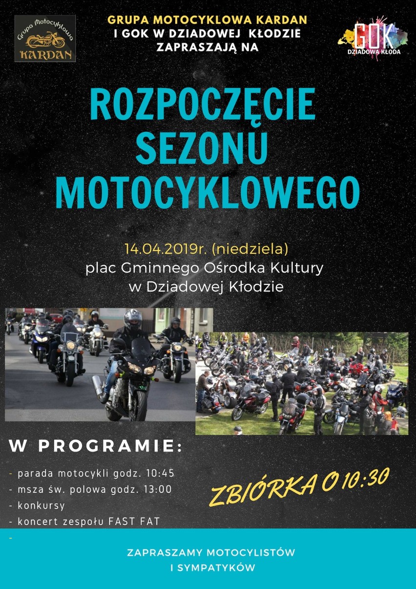 14 kwietnia Grupa Motocyklowa Kardan wraz z Gminnym...