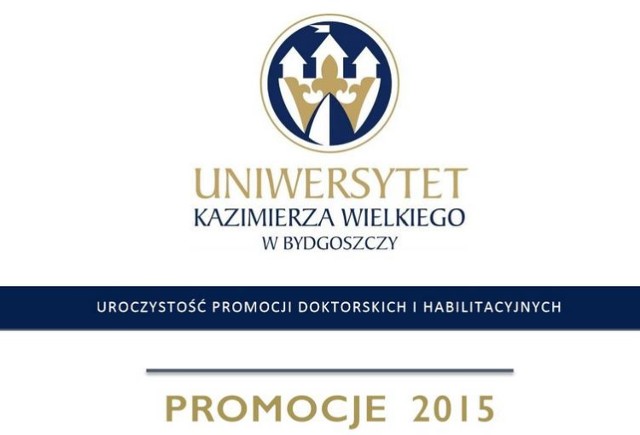 Promocje doktorskie 2015 na UKW