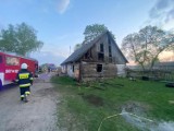 Gmina Chocz. Pożar budynku w Starej Kaźmierce. Ten sam dom palił się kilka dni wcześniej