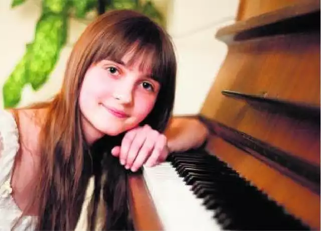 Olga Ważydrąg z Brzeska ma 17 lat. Jej pasją jest muzyka - od czterech lat uczy się grać na fortepianie