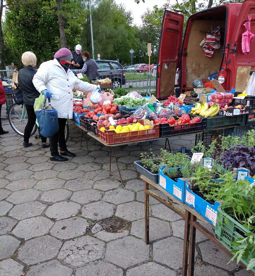 Koło. Targowisko znów cieszy się popularnością 