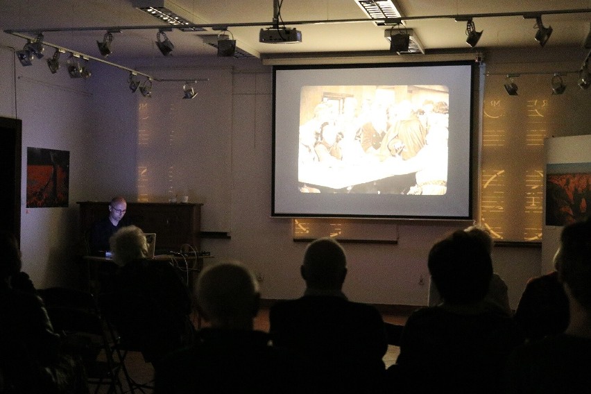 Projekcji "Pana Tadeusza" w Muzeum Regionalnym towarzyszyła muzyka na żywo