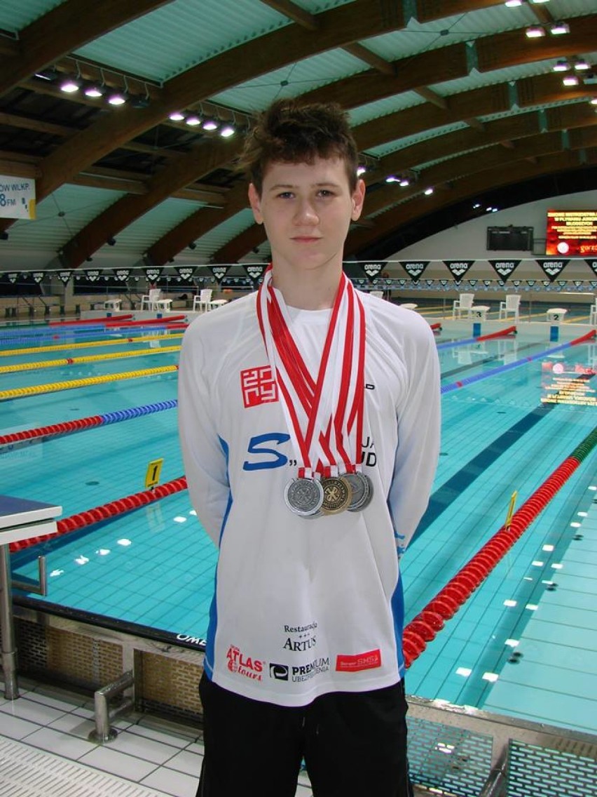 UKS Salmo Żory: Worek medali na mistrzostwach Polski 15-latków