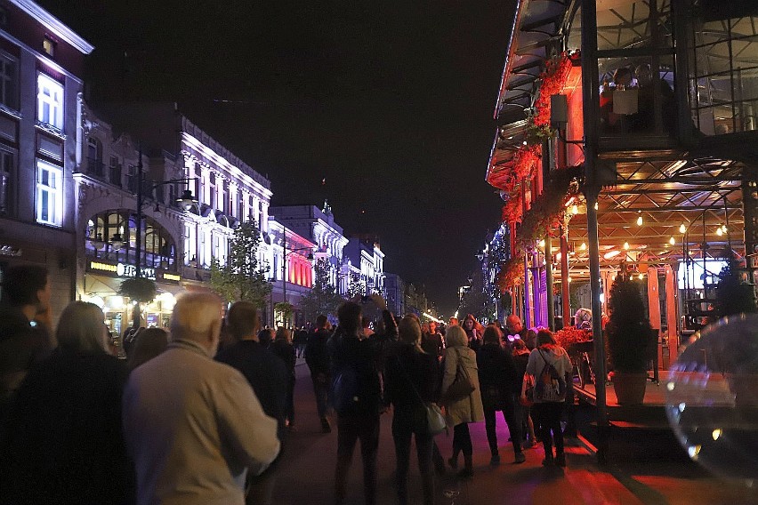 Drugi dzień Festiwalu Światła w Łodzi. Zobacz zdjęcia z Light Move Festival 2019