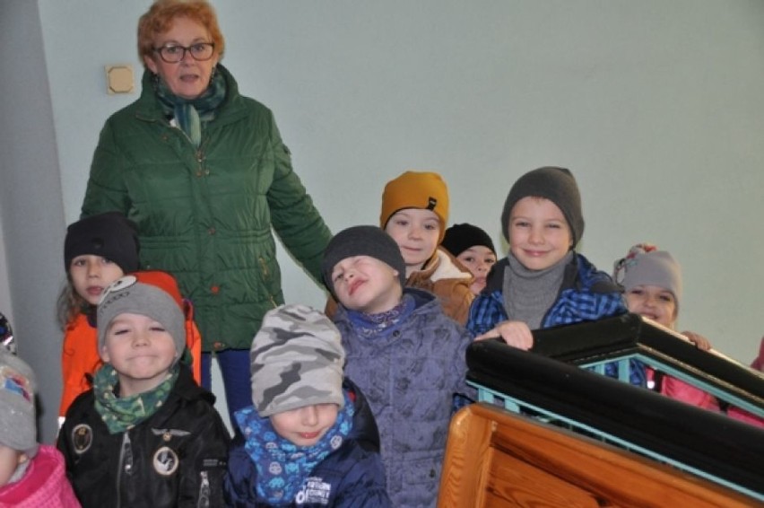 Przedszkolaki odwiedziły urząd miejski w Zbąszynku