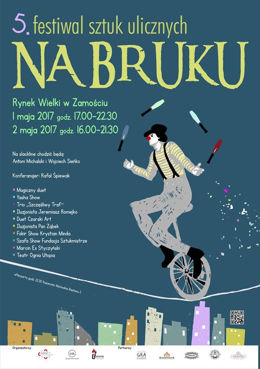V Festiwal Na Bruku. Zamośc 2017