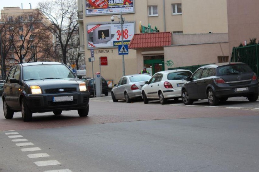 Skrzyżowanie ulic Działyńskich i Libelta