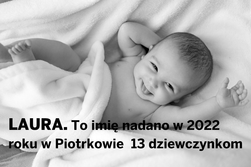 Najpopularniejsze imiona nadawane dzieciom w 2022 w...