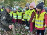 Mali badacze przyrody z przedszkola w Opatowie ruszyli w teren. Nasłuchiwali śpiewu ptaków i odgłosów zwierząt [ZDJĘCIA] 