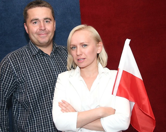 Krzysztof Szaradowski i Agnieszka Marszał